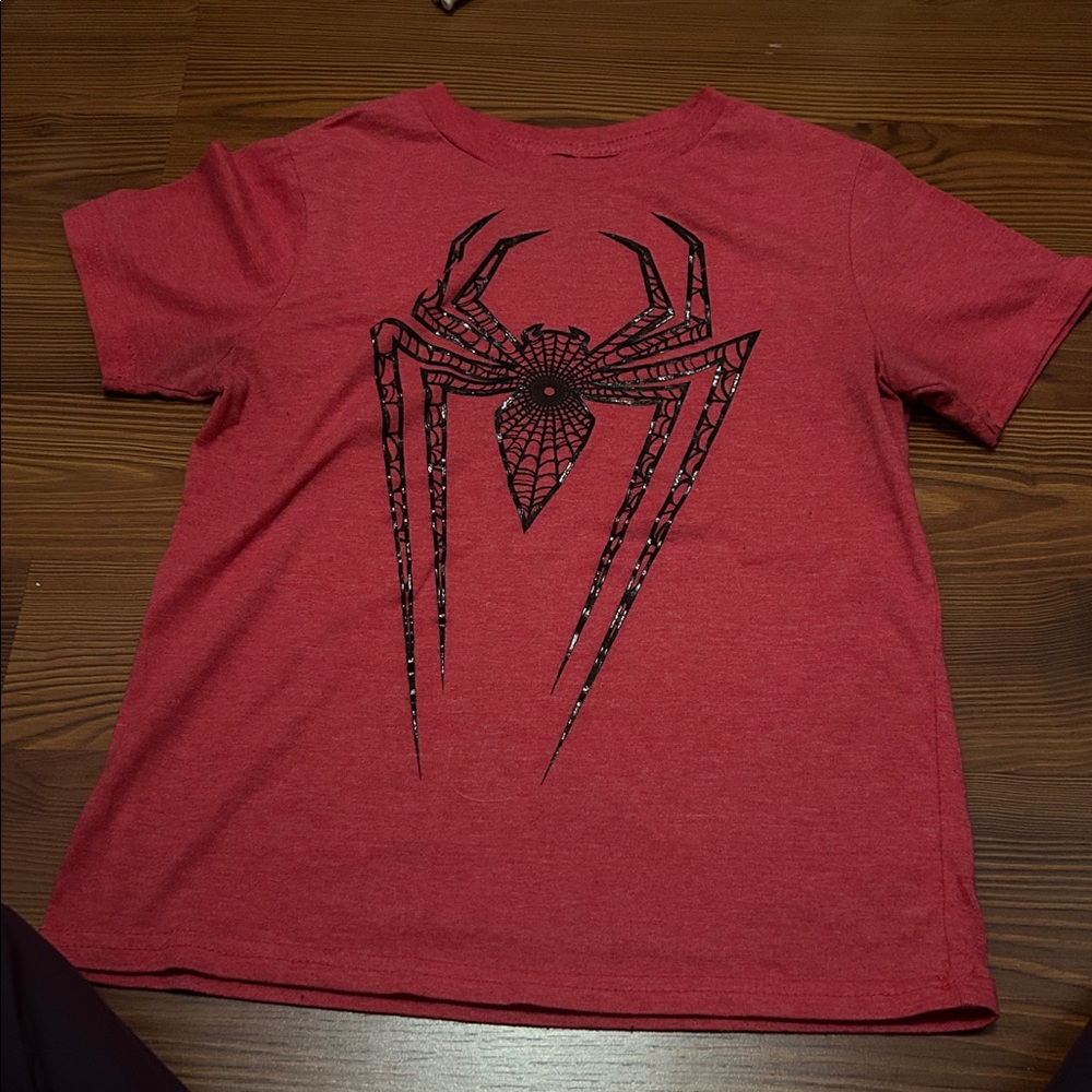 Marvel Red T-Shirt with Black Logo